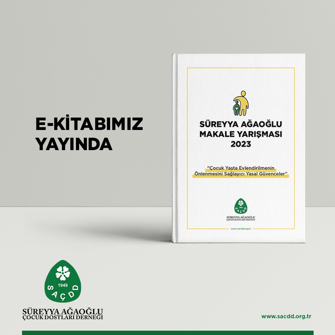 Süreyya Ağaoğlu Makale Yarışması 2023 Yılı E-Kitabı Yayında!