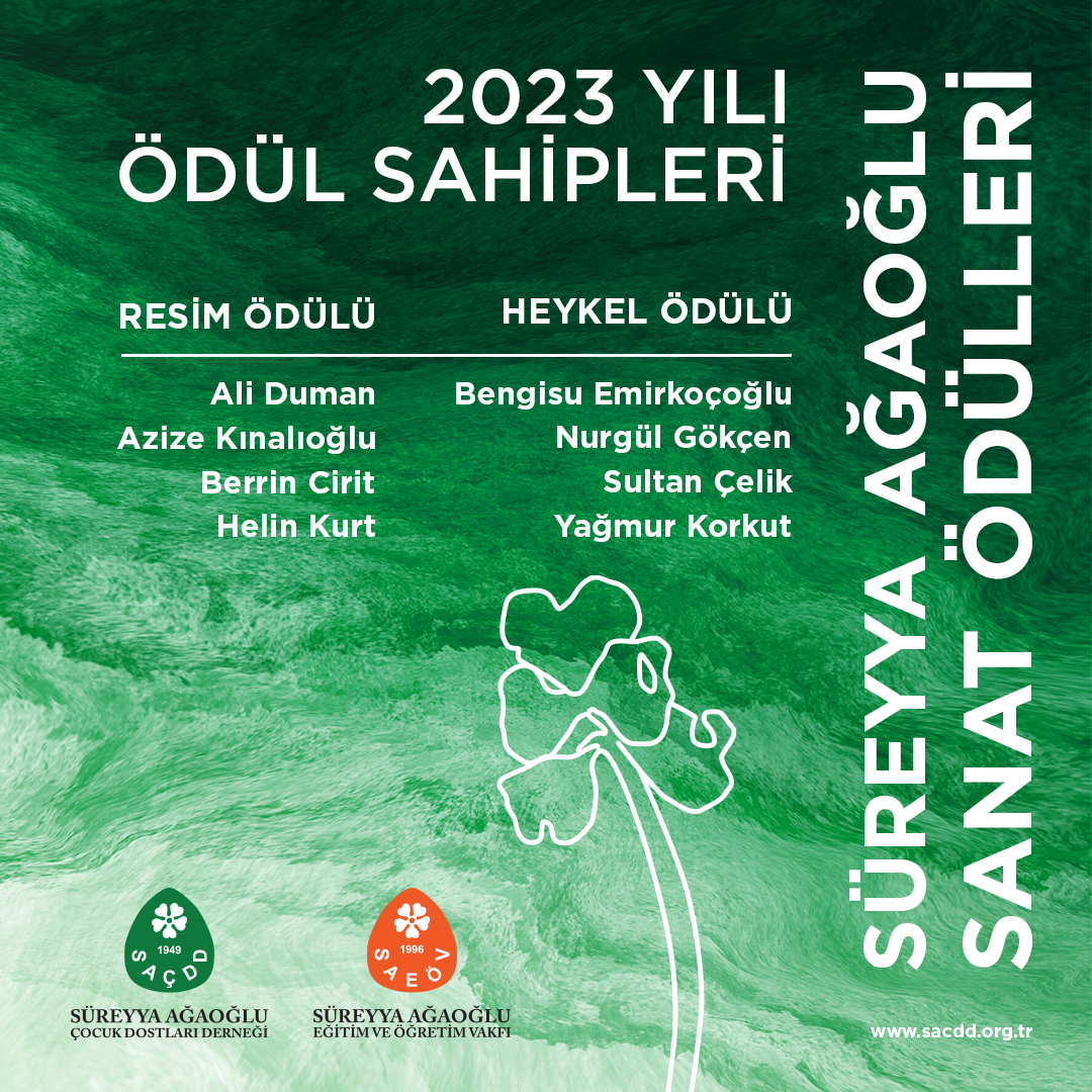 2023 Yılı Süreyya Ağaoğlu Sanat Ödülleri Sahiplerini Buldu!