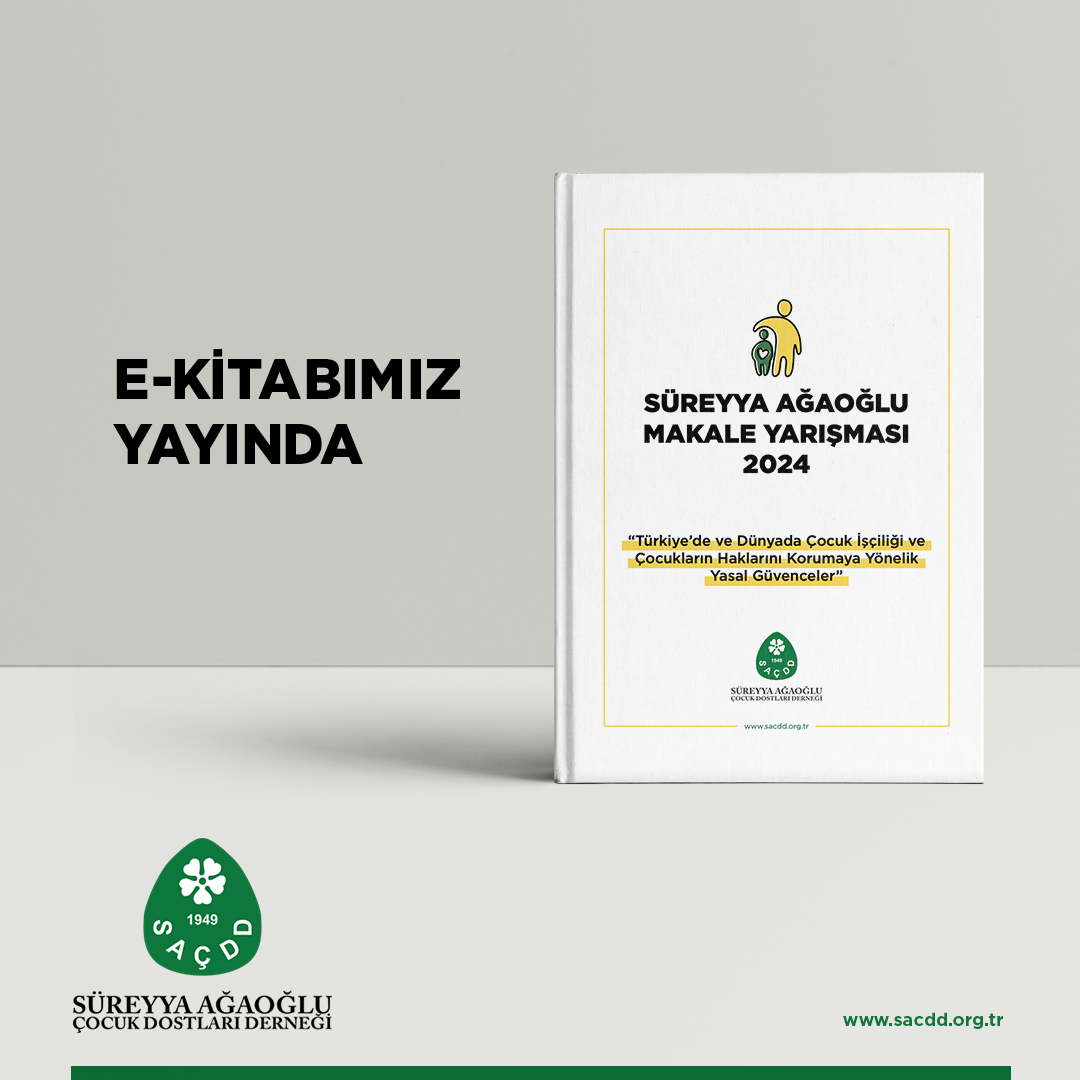 3. Süreyya Ağaoğlu Makale Yarışması E-Kitabı Yayında!