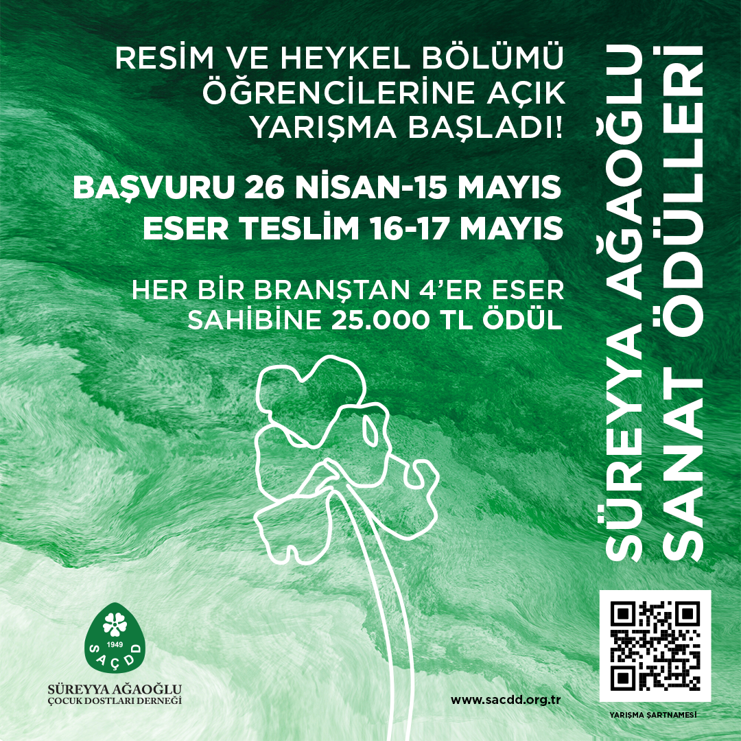 Süreyya Ağaoğlu Sanat Ödülleri Başvuruları Uzatıldı!
